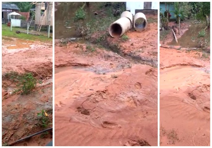 Sistema de dreganagem da água pluvial deficitário do Bairro Boa Vista - Vereador Rogério